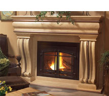 1106.536 stone fireplace mantle surround direct from us