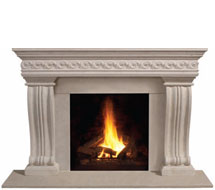 1110S.536 stone fireplace mantle surround direct from us